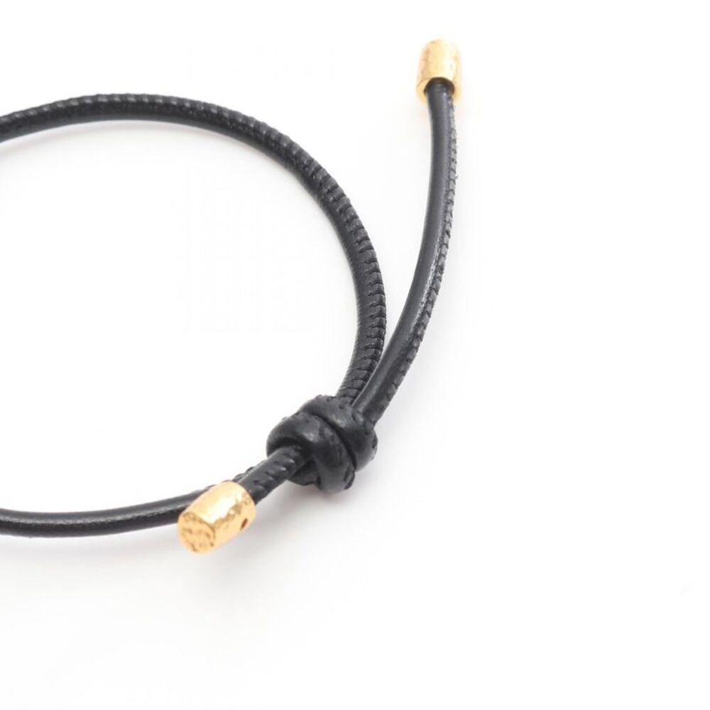 Yves Saint Laurent Cassandra Leather Bracelet - Picture 3 of 6